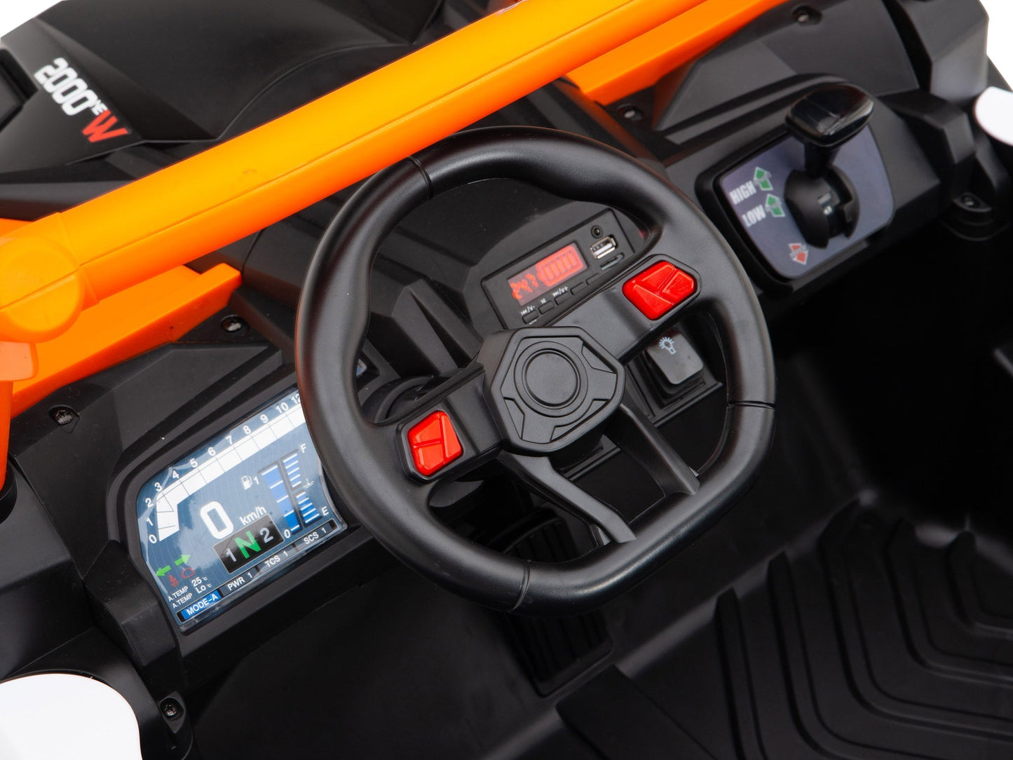 2 Seater ATV Ride On UTV Quad Electric Buggy Truck W/Parental Control