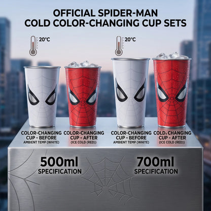 🕷️ 50% OFF – Spidey Color-Changing Tumbler