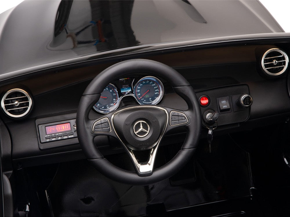 2 Seater 4 Wheel Drive Mercedes Benz Truck Electric Ride On Car For Children W/Wireless Parental Control
