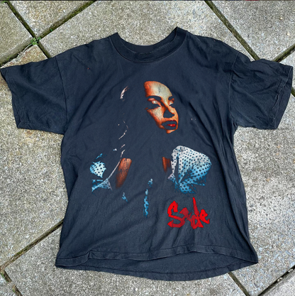 Sade 93 Tour Washed Black T-Shirt
