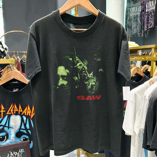 Saw 2004 Rare Washed Black Tshirt