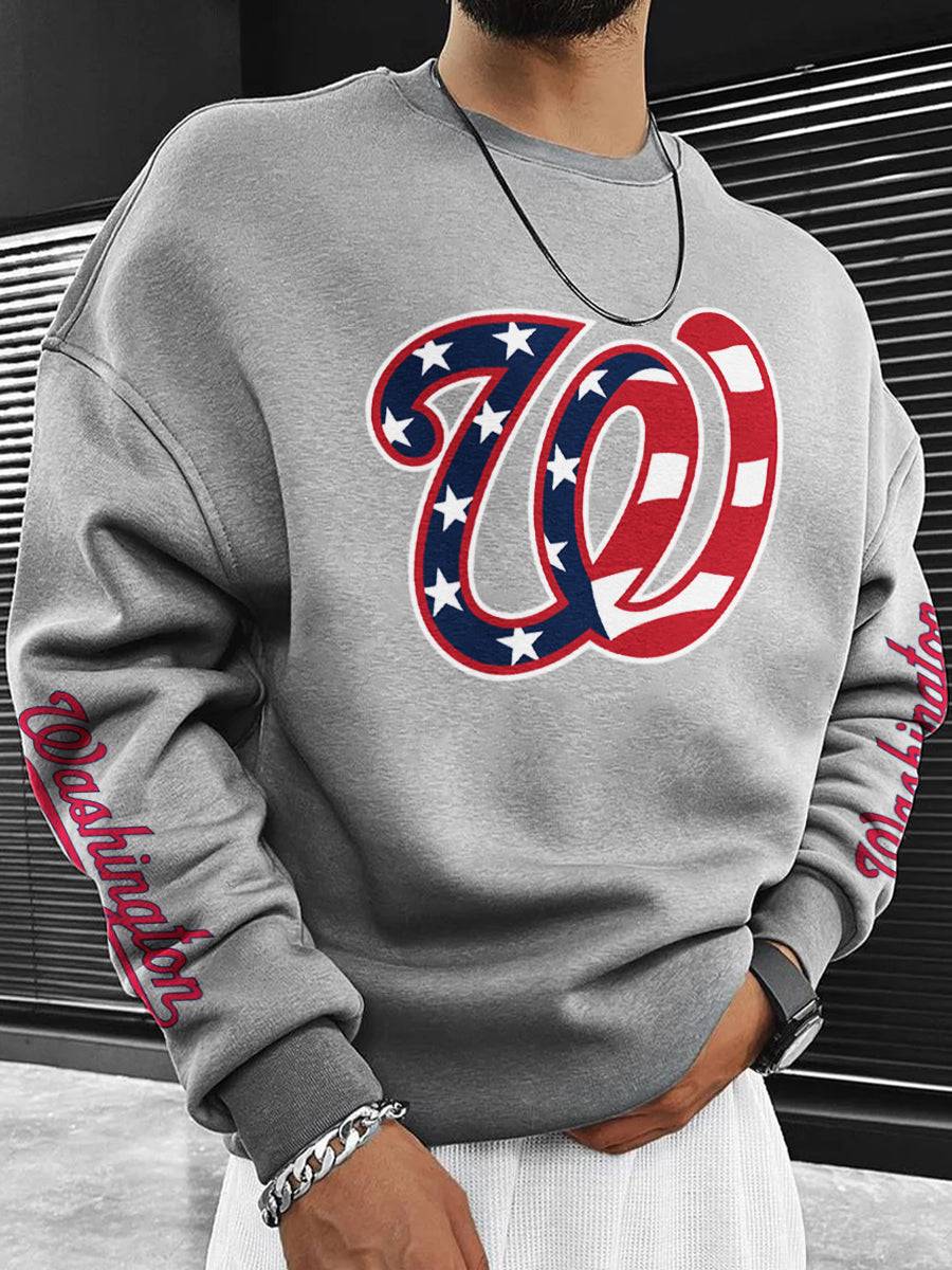 Washington Nationals MLB Men's Crewneck Sweatshirt