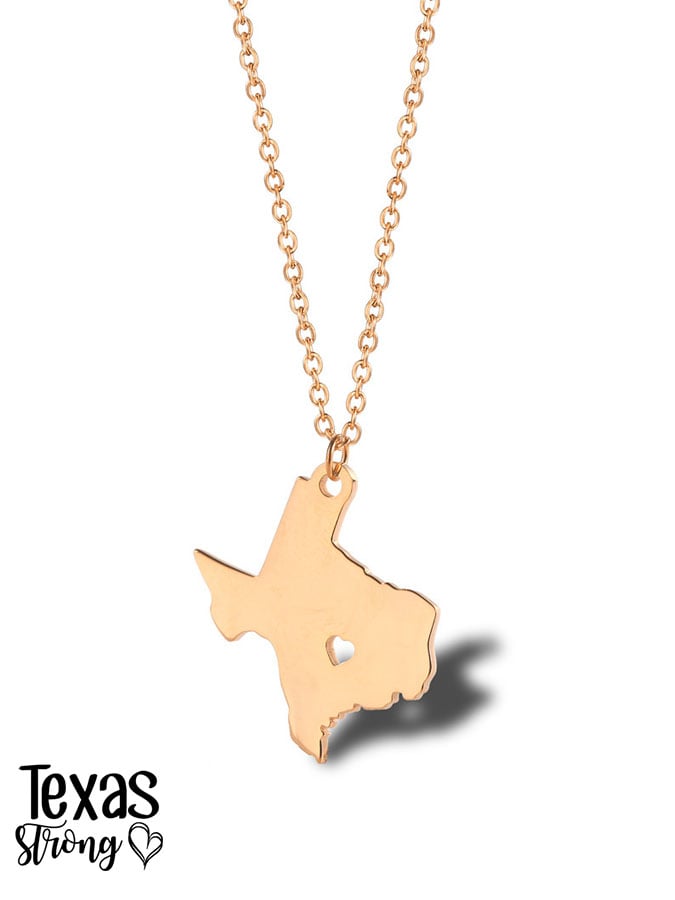 🙏💔Join us in praying for Texas.🙏Texas Strong Necklace