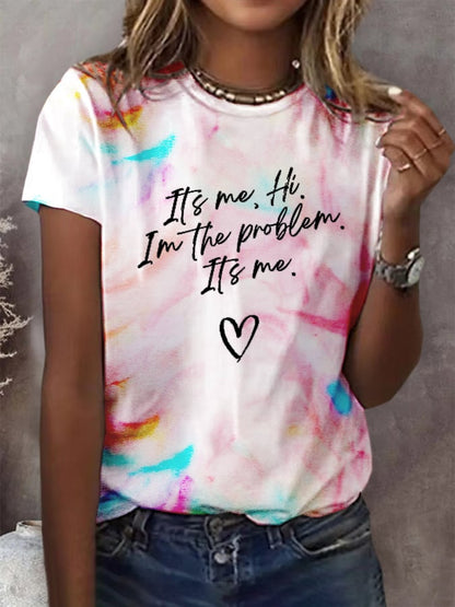 Women's Breast Cancer Printed T-Shirts