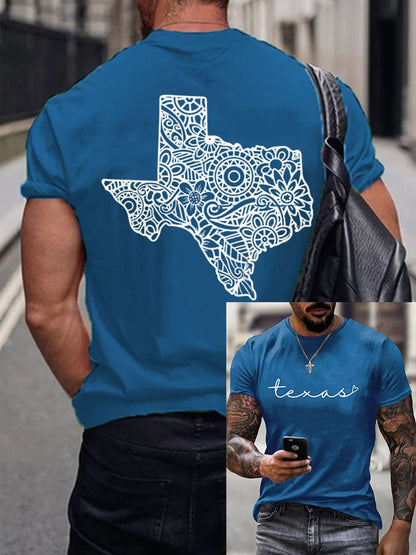🙏💔Join us in praying for Texas.🙏Men'S Texas Home State printed T-Shirt