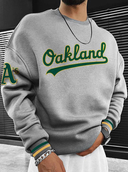 Oakland Athletics MLB Men's Crewneck Sweatshirt