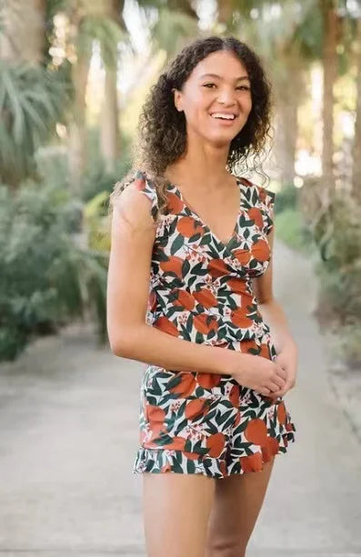 🔥 Last Day Promotion 50% OFF👗Swim Romper Built-in Bra🔥