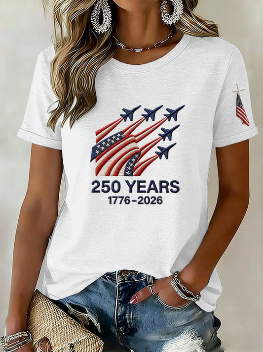 Women's Casual U.S. 250th Anniversary T-Shirt