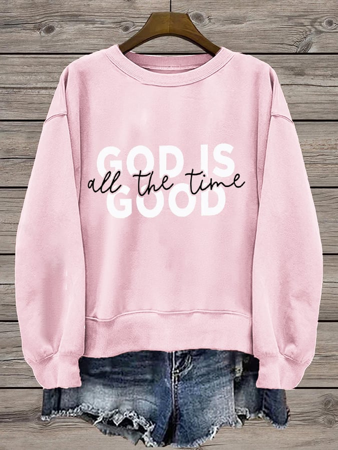 Women's Faith  Round Neck Sweatshirt