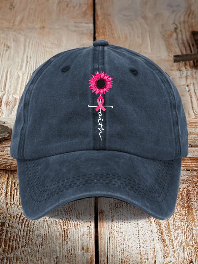 Faith Breast Cancer Awareness Hat
