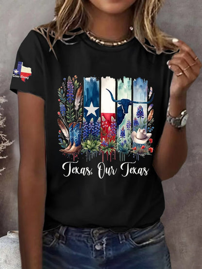 🙏💔Join us in praying for Texas.🙏Retro Texas Strong Texas Our Texas Print T-Shirt