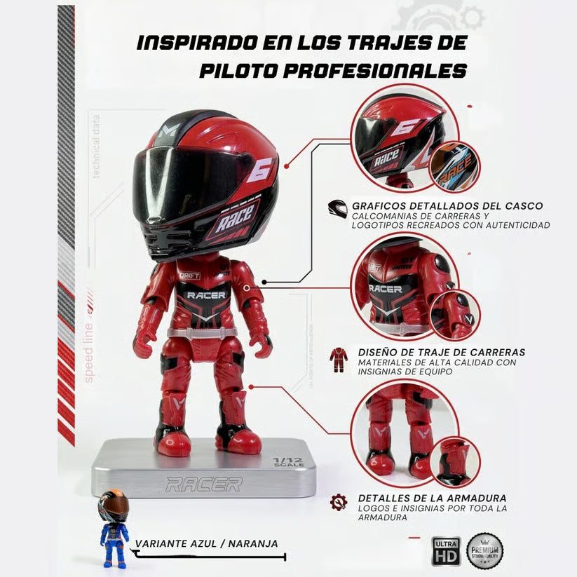 🏍️ MotoMorph™ Transforming Motorcycle Helmet to Action Figure