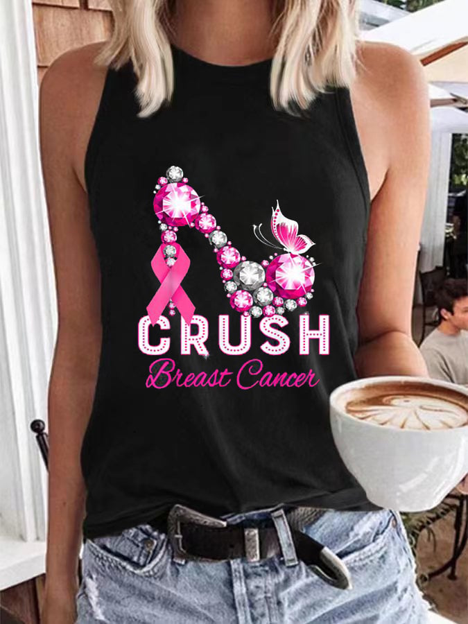 Crush Breast Cancer - Breast Cancer Awareness Classic  Vest