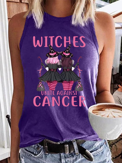 Women's Witches Unite Against Cancer Vest