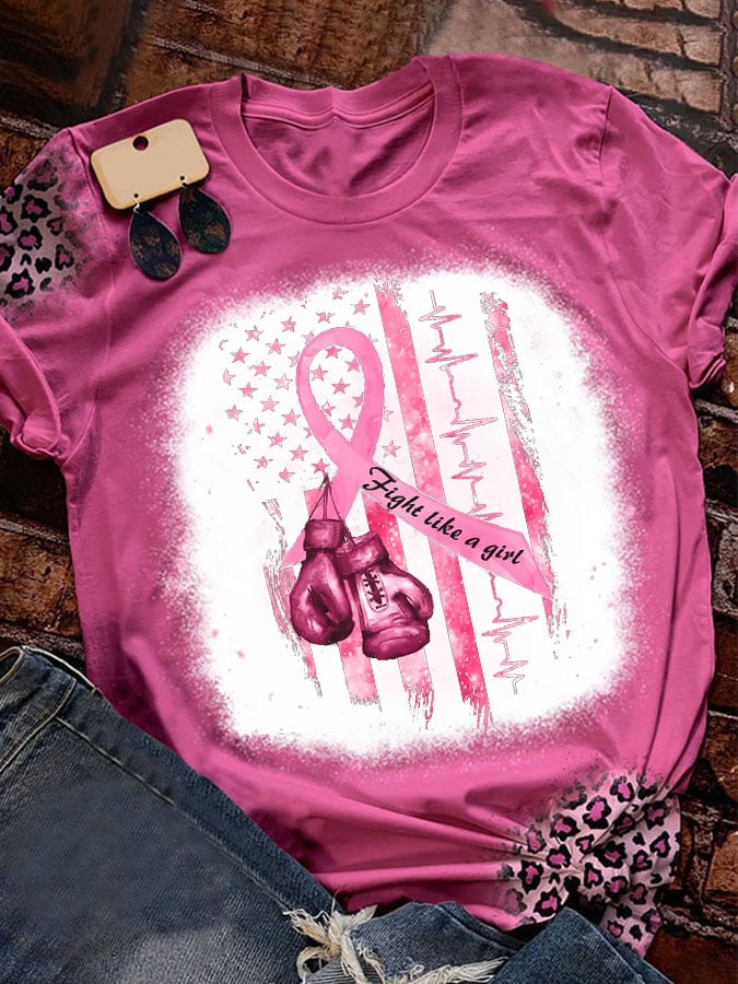Women's Casual Printed Short Sleeve T-Shirt