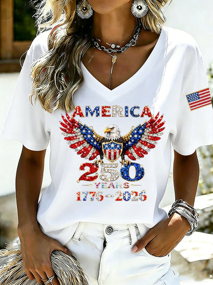 Women's 250 Year Print Short Sleeve T-shirt