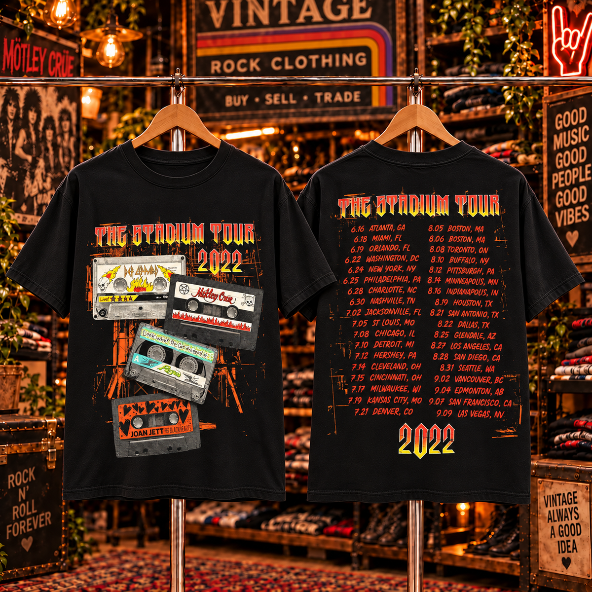 "The Stadium Tour 2022" T-Shirt
