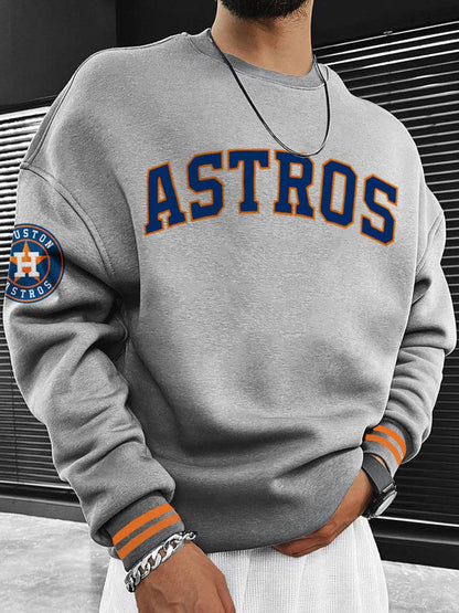 Houston Astros MLB Men's Crewneck Sweatshirt