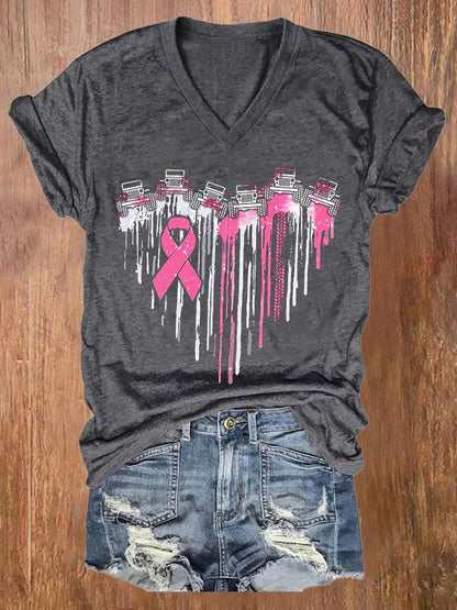 Women's Casual Printed Short Sleeve T-Shirt