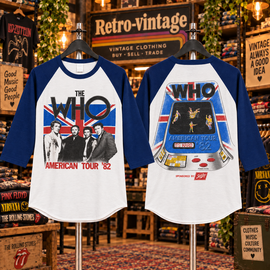The Who Tour Jersey Shirt