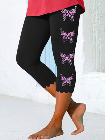 Women's Breast Cancer Awareness Leggings