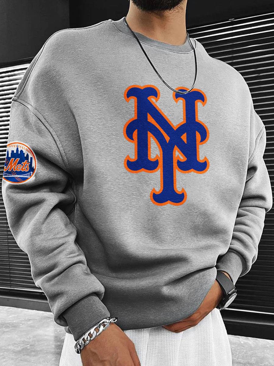 New York Mets MLB Men's Crewneck Sweatshirt