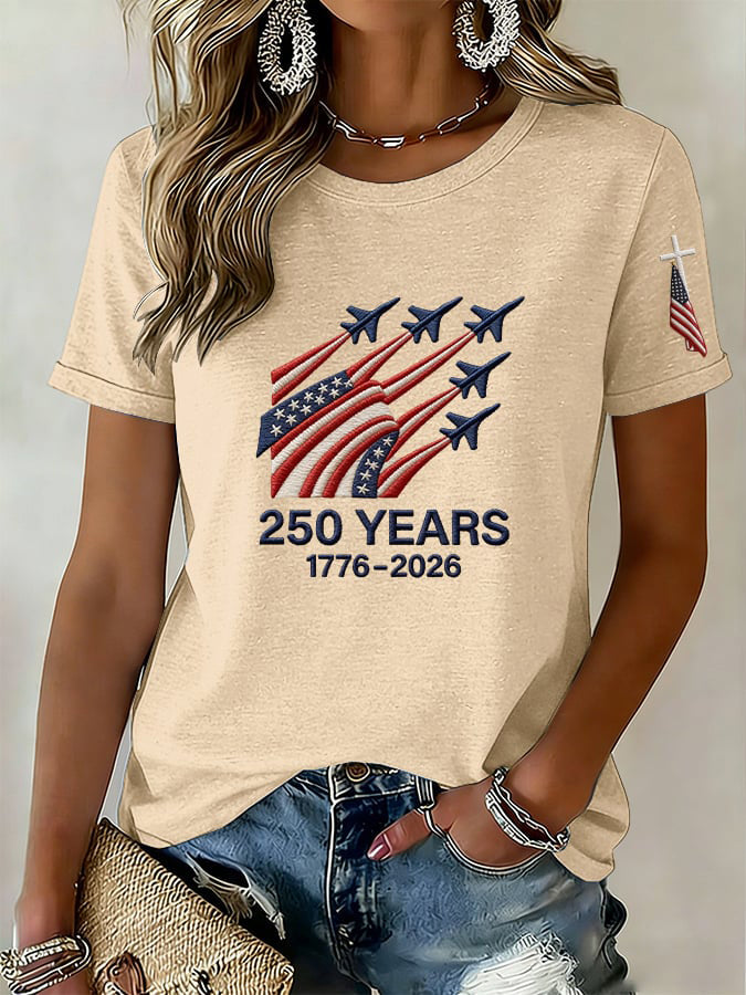 Women's Casual U.S. 250th Anniversary T-Shirt