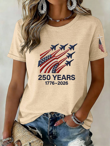 Women's Casual U.S. 250th Anniversary T-Shirt