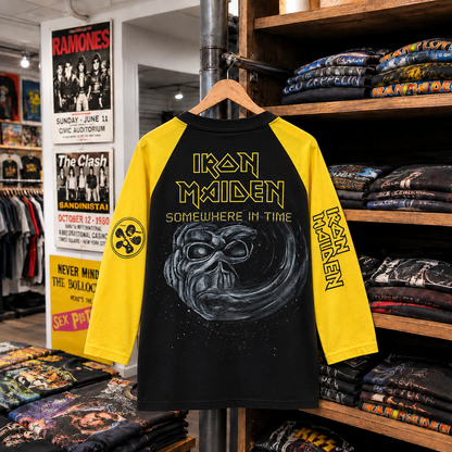 Vintage Iron Maiden Raglan T-Shirt