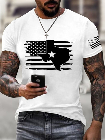 🙏💔Join us in praying for Texas.🙏Men'S Texas Flag printed T-Shirt