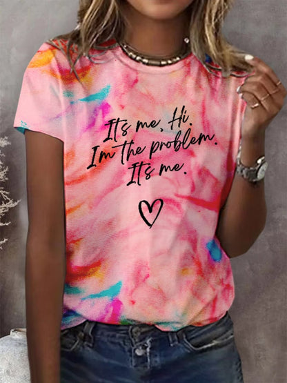 Women's Breast Cancer Printed T-Shirts