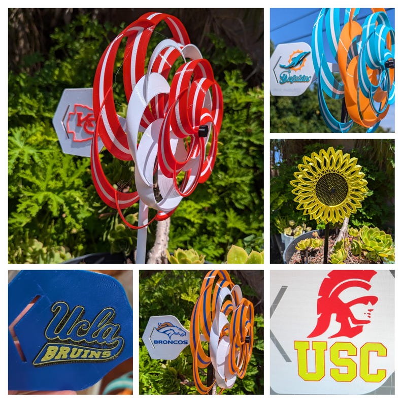 Customizable Kansas City Chiefs Pinwheel Personalized Chiefs Fan Decor College Sports Gift For Sport Lover