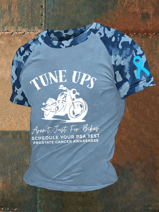 Men's Prostate Cancer Awareness Print T-Shirt