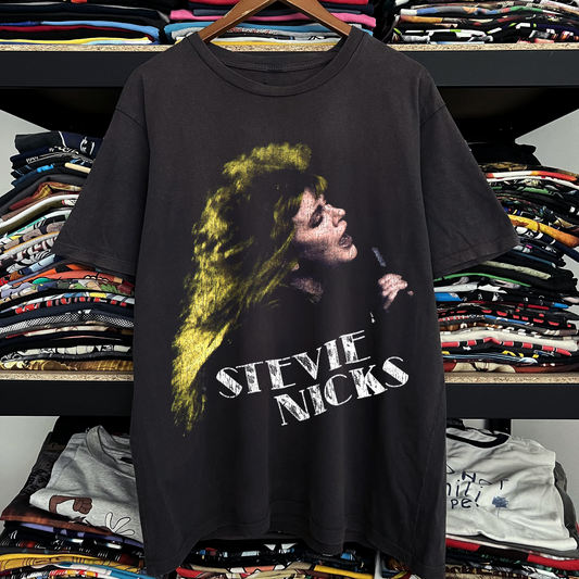 Rare Stevie Nicks Tour Washed Black Tee